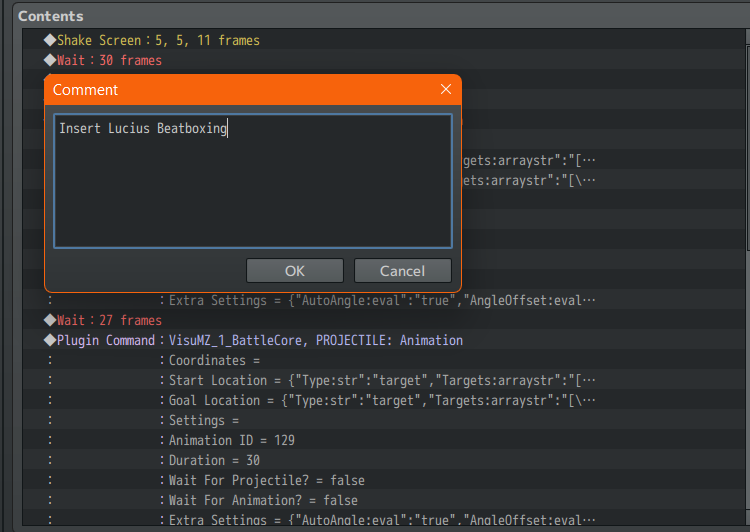 I've heard some say there's nothing new under the sun.

Pretty sure what I have in store for #HaroldJam 2023 is new. (Note: "New" does not mean high quality, worthwhile, or in good taste) 

#RPG #rpgmaker #RPGツクール #rpgmakermz #gamejams #indiedev