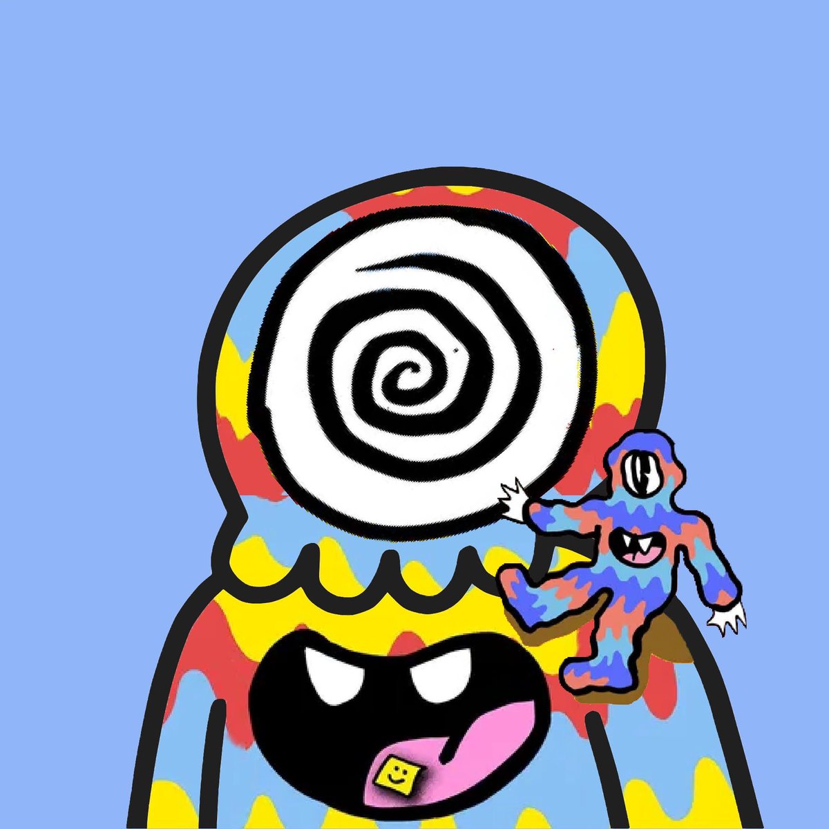 eneffft's tweet image. I made these ✌️ @goopdoods @CryptoMories couldn’t choose just 1☝️follow @iwwon_official &amp;amp; @toronto_person for more GOOP¡ #BuildAMorie