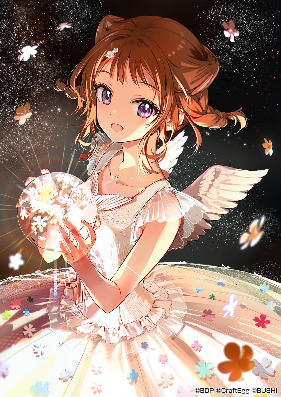 当選品 バンドリ ガルパ 6周年 イラストキャンバスアート 戸山