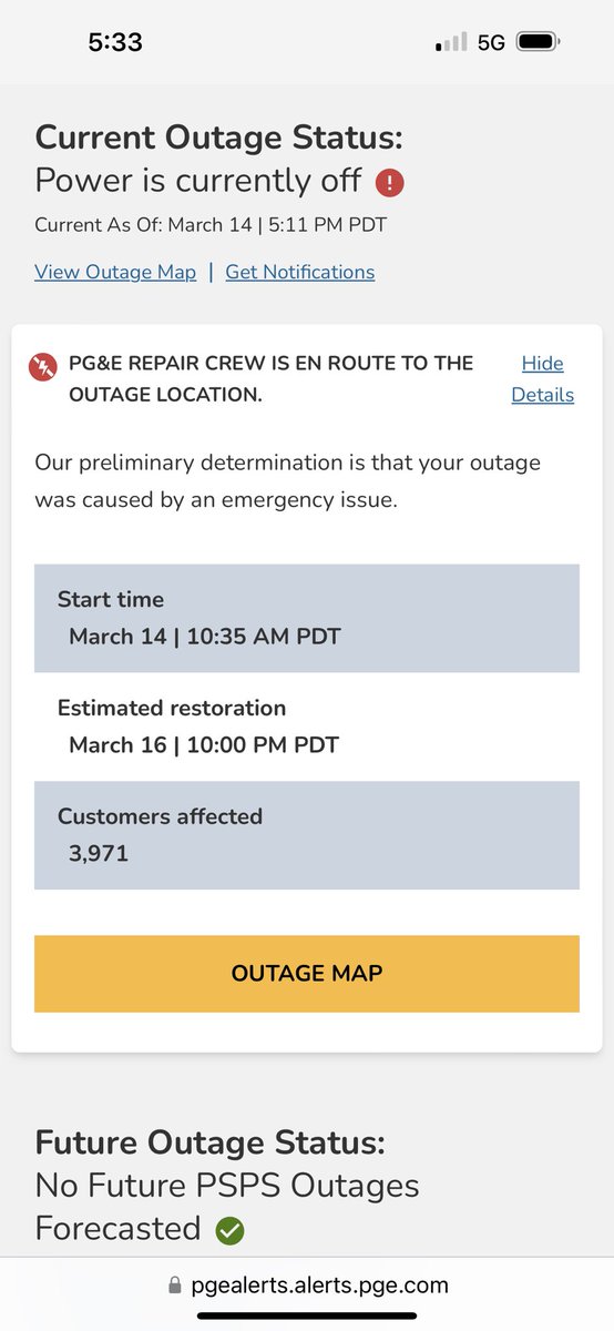 brett_rose's tweet photo. @rajmathai @PGE4Me @nbcbayarea Parts of Cupertino will be without power for three day!!?!?? https://t.co/wqk05H0oKF