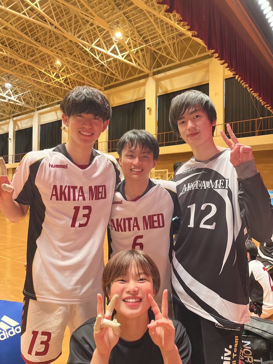 秋田大学医学部ハンドボール部 tweet media