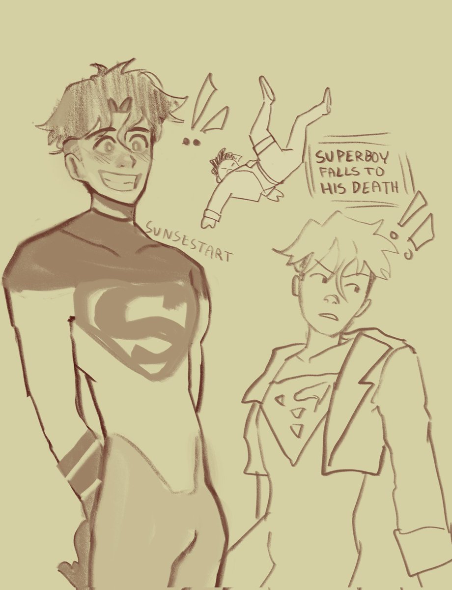 SUPERBOY DUMP! A wip and some doodles :]s
#superboy #konel #connerkent