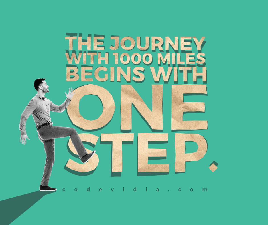 CodeVidia's tweet photo. The journey with 1000 miles begins with one step.
- ๐ช๐๐๐๐๐๐๐๐
#inspirationalquote
#thoughtoftheday
#winningmindset
#CodeVidia https://t.co/9WuGS3E9Wm