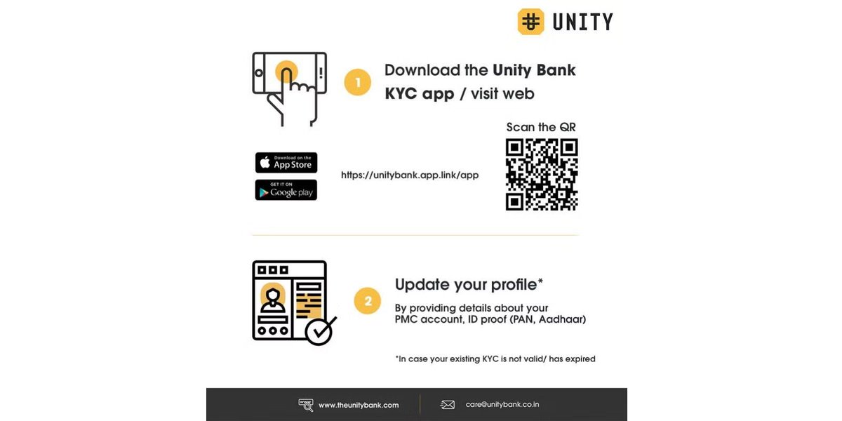 YourStoryCo's tweet image. By March 2022, the team had developed the first version of a mobile application for #UnitySFB, inviting customers of PMC Bank to download it and update their profiles.