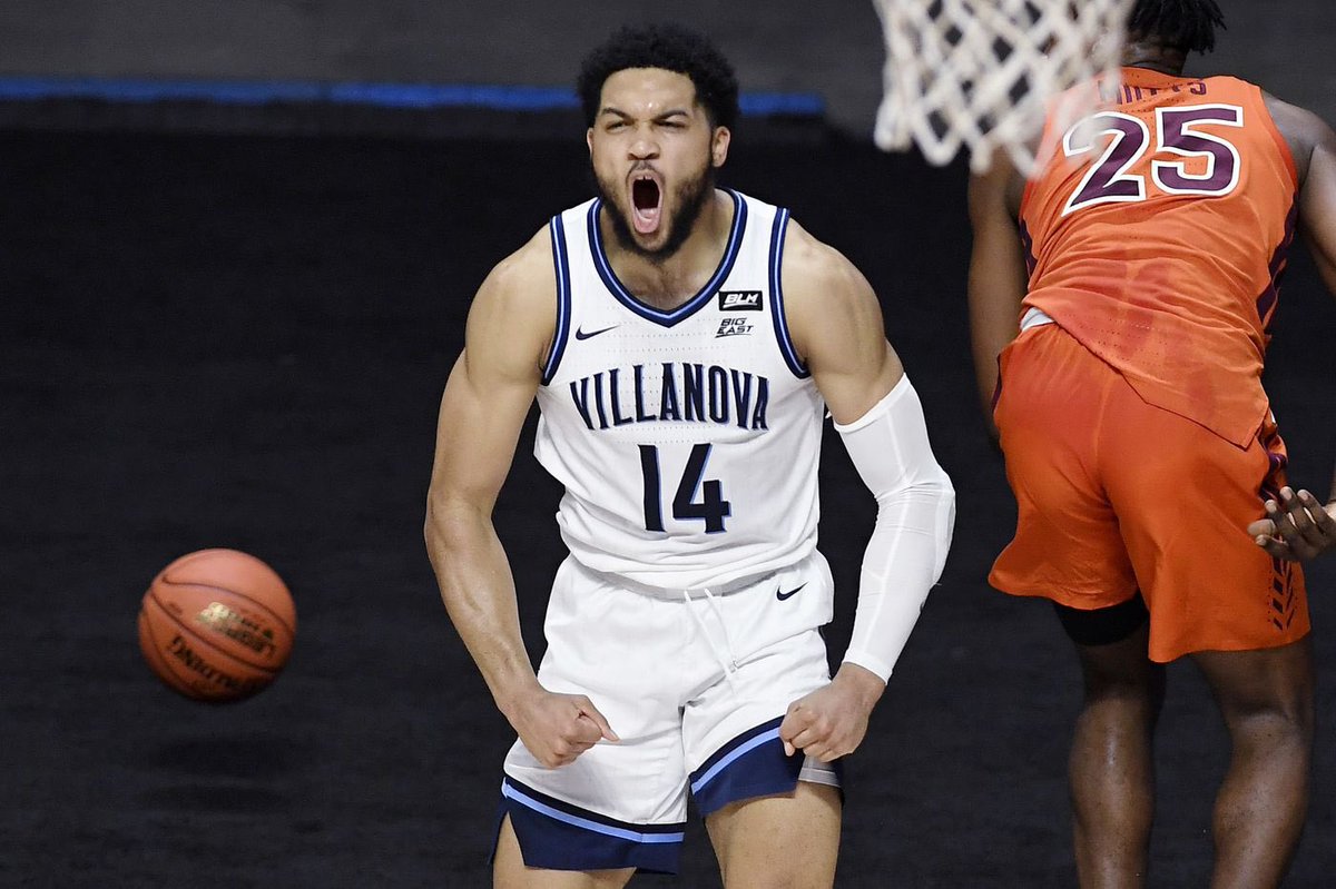 @c_cd21 will go down as one of the best transfers Villanova will ever have.  It’s been so much fun to watch him play over these last 3 seasons.  Going to miss this guy next year 💙✌️
