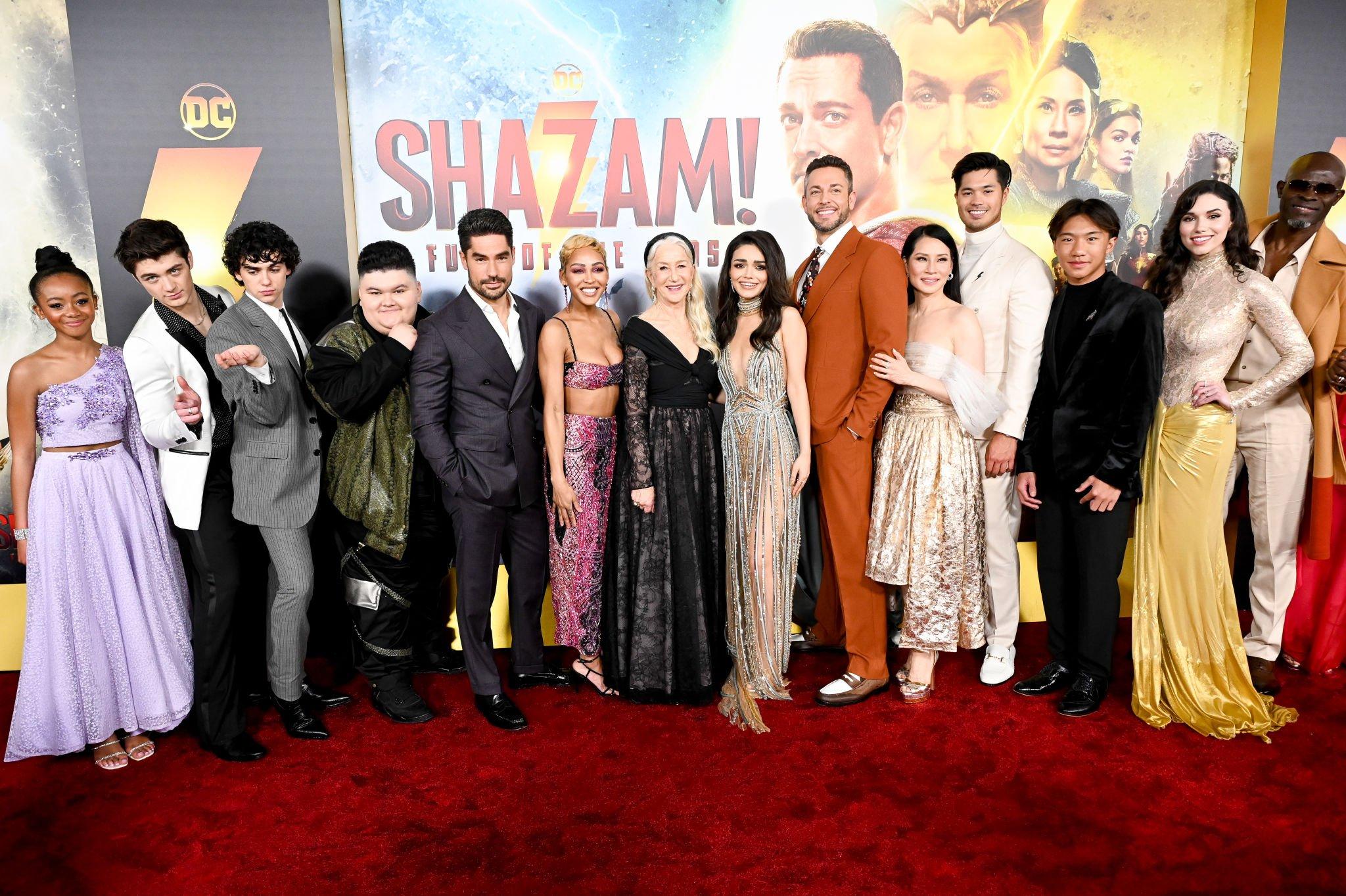 DCVERSO on X: O elenco completo de #Shazam2: Fury Of The Gods