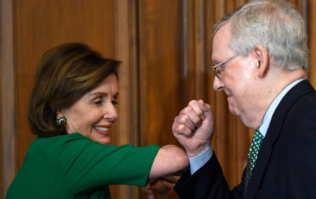 Nancy Pelosi and Mitch McConnell helped organized J6 crisis to stop the 2020 election certification．

Who else believes J6 was a very organized and carefully planned coup?🙋🏻‍♀️