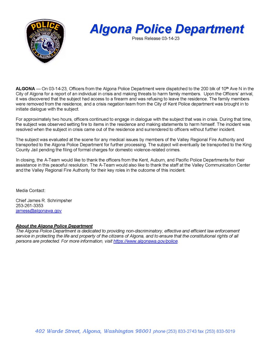 Attention Media Release!!