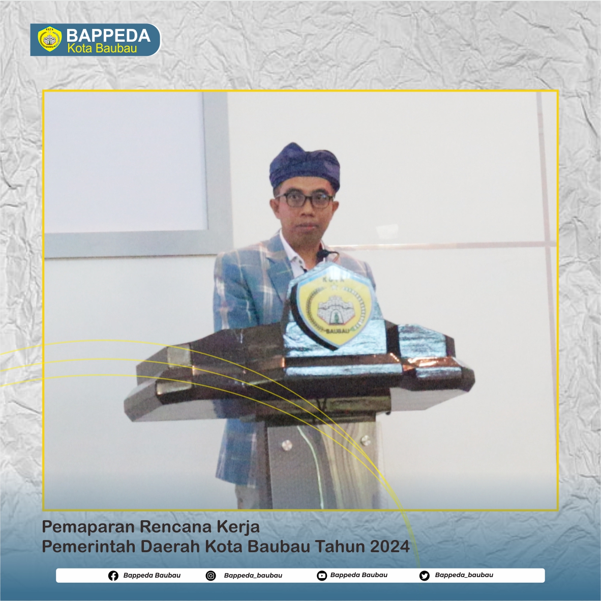 bappeda_baubau's tweet image. - Penyampaikan Pokok Pikiran DPRD Untuk RKPD Kota Baubau Tahun 2024

- Pemaparan Rencana Kerja Pemerintah Daerah Kota Baubau Tahun 2024

#bappeda #bappedabaubau #kotabaubau #musrenbang #musrenbangbaubau
