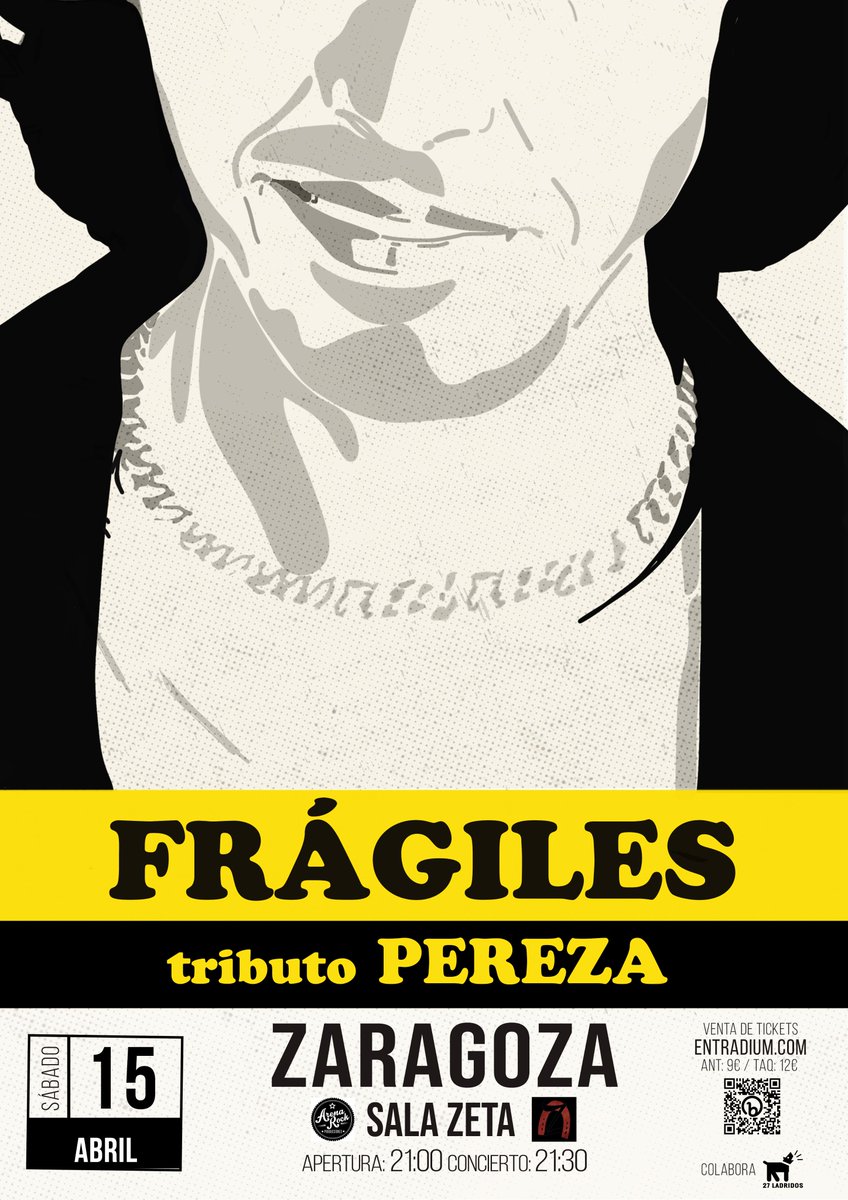 fragiles_pereza's tweet photo. ⚪🔵ZARAGOZA🔵⚪
📆 15 de Abril
📍 Sala Z
⏰ 21:00
💵 9€ ant / 12€ taq
🎫 https://t.co/nZeSmZi8Ht
@27_Ladridos
#pereza #rubenpozo #leiva #leiband #fragiles #fragilestributoapereza #tributoapereza #zaragoza #zaragozamola #conciertoszaragoza #eventoszaragoza #ociozaragoza https://t.co/tx3fPnSZ3Q