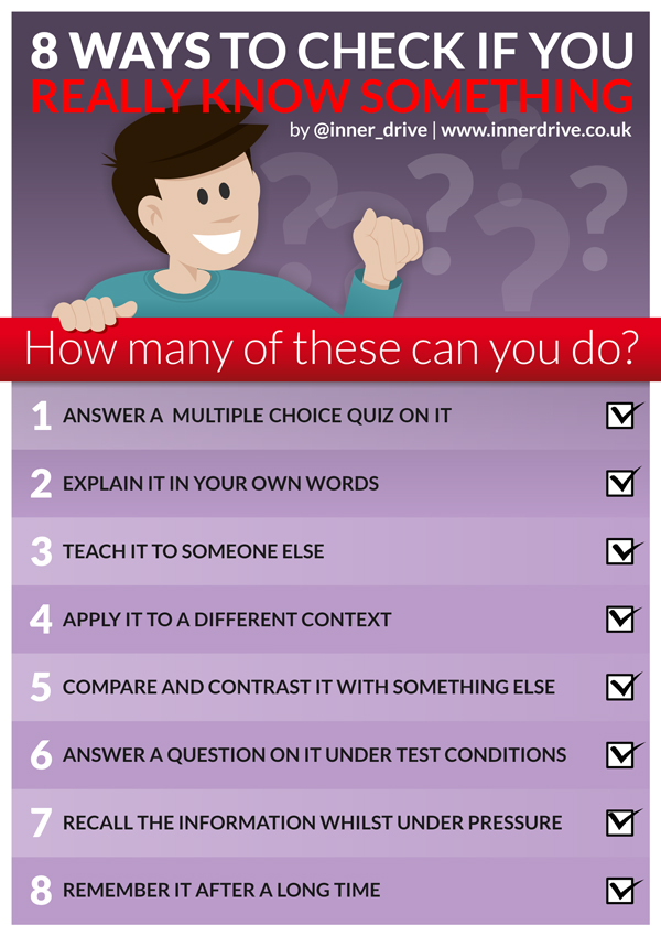 Do you ever ponder a question only to instantly think "Of course, I knew that!" as soon as the answer is revealed? 

Well, turns out there's rather a gap between being familiar with something and knowing it.

So here's how to check if you know something👇
bit.ly/3F5gaCu