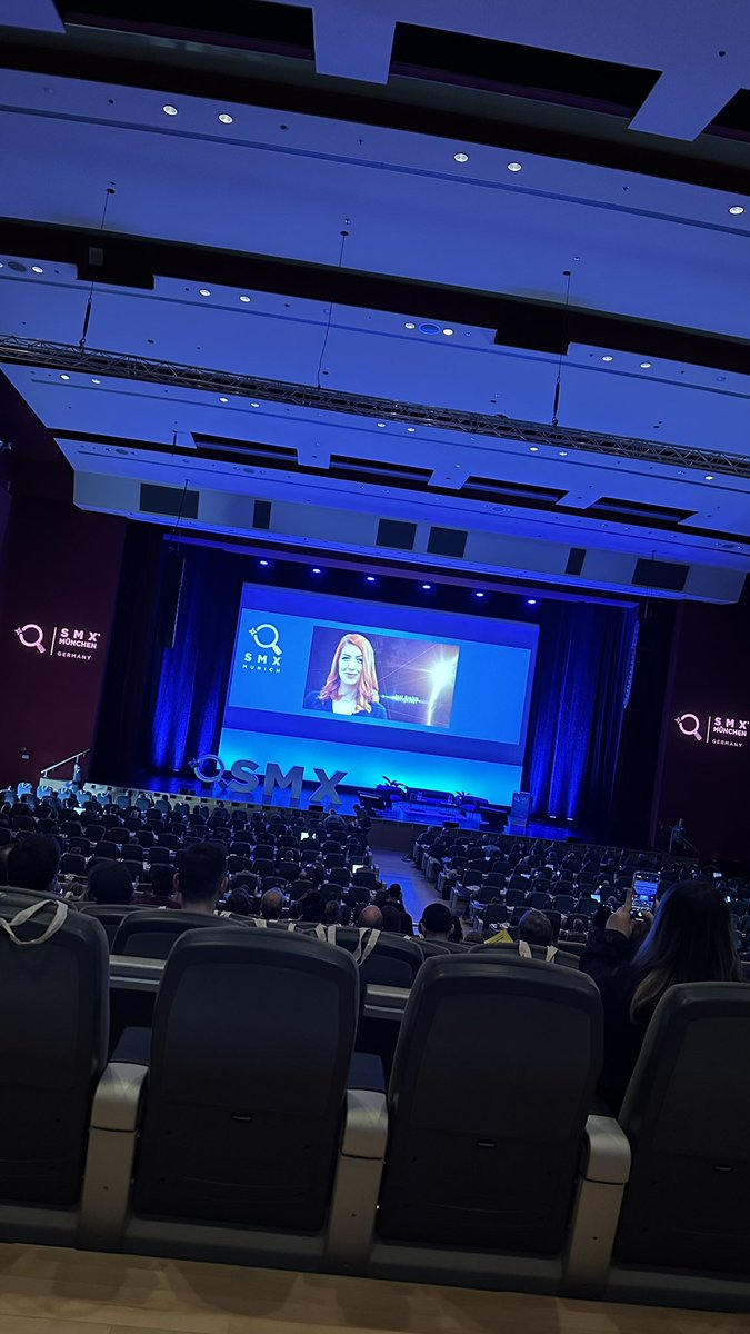 Guten Morgen von der #smx ✌️