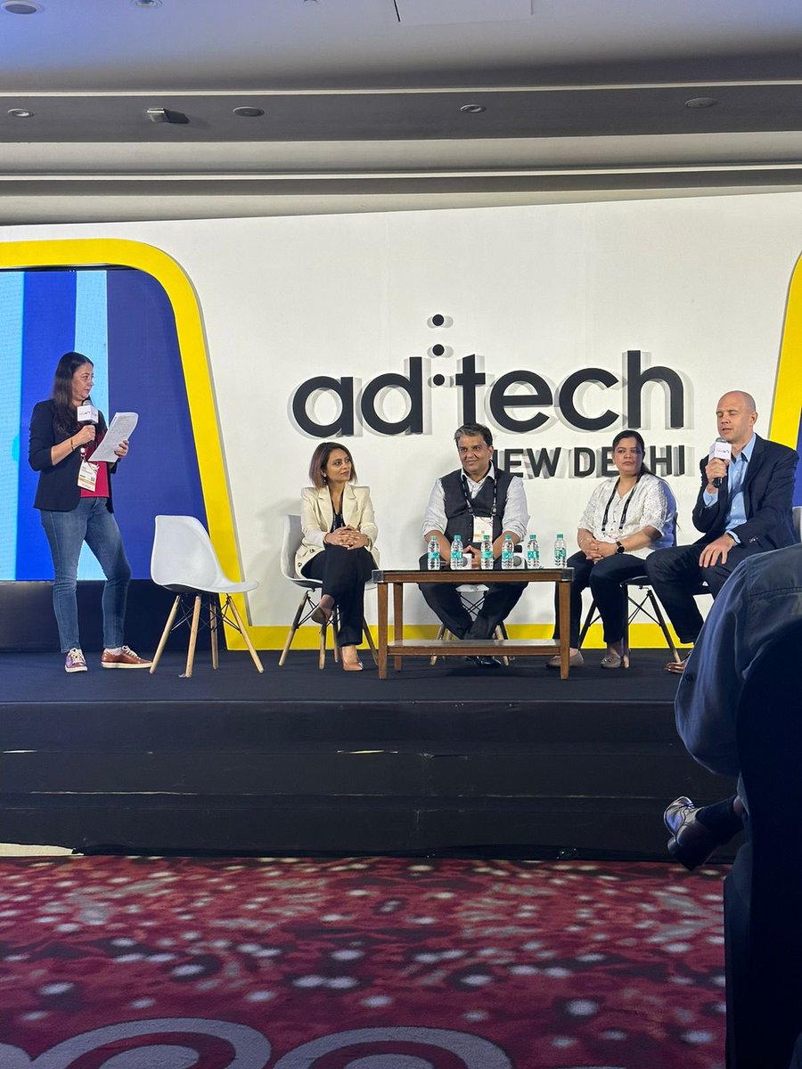 adtechIndia's tweet photo. “70% adults in urban cities of India are now streaming.”
@gavbuxton, @magnite in conversation with Sonali Malaviya, @emglobal 

#adtechIN #adtech2023 https://t.co/n4v8Gh2SlT