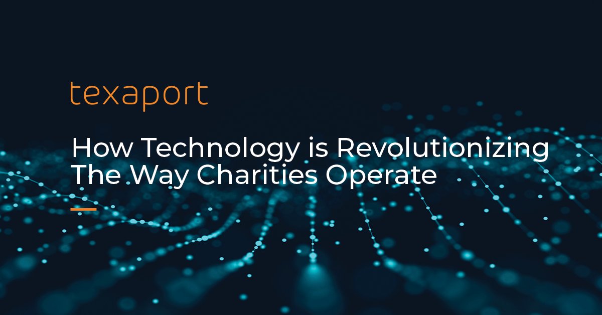 texaportUK's tweet photo. How IT Support is Revolutionizing the Way Charities Operate

#Texaport #ITSupport #CharityITSupport #DigitalTransformation 

Read More Below:

https://t.co/2FRgBilzeH https://t.co/E1d4qNR24l