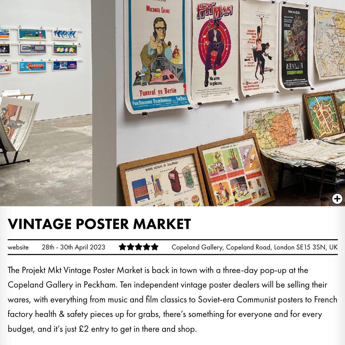 Thank you so much for including us in your POP UPS section LOTI l8r.it/wtxq 

#london #lotiloves #vintagepostermarket #vintageart #vintageposters #londonpopup #popupgallery #londonart #affordableartfair #affordableart #sustainableinteriors #midcenturyart #retroart