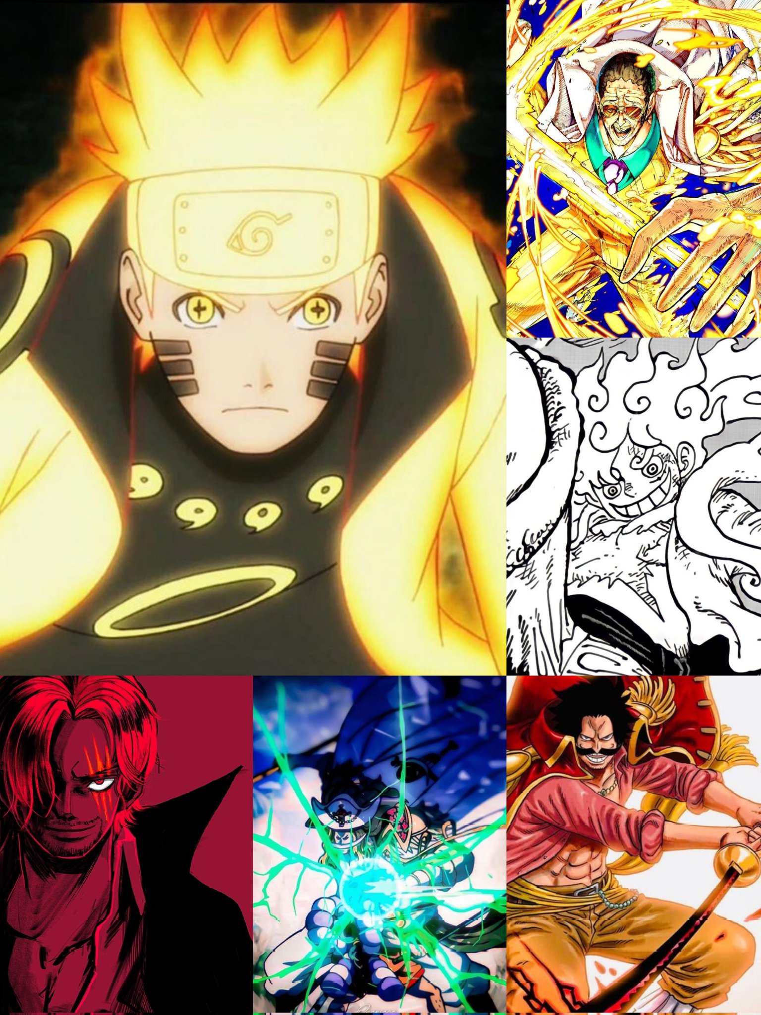 Naruto and Sasuke(Classic) run a One Piece villains gauntlet
