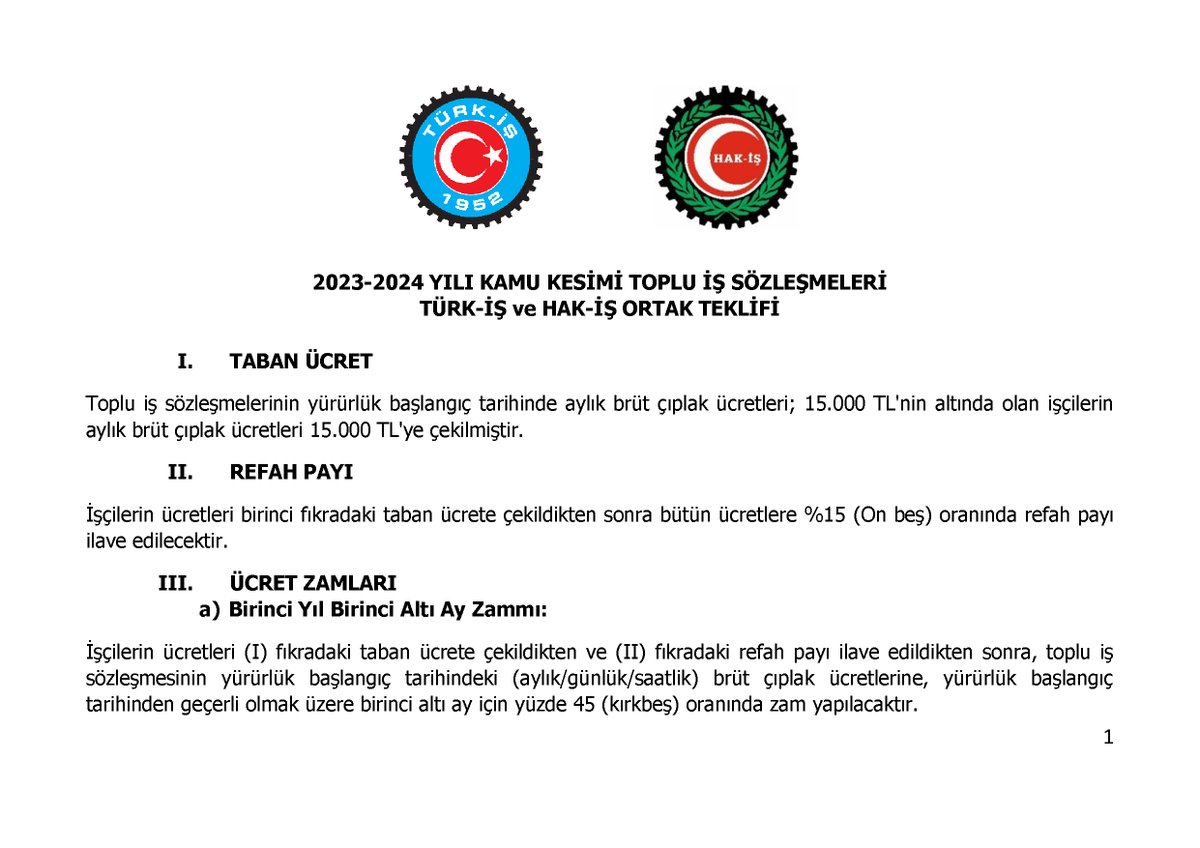 turkiskonf's tweet photo. TÜRK-İŞ VE HAK-İŞ KAMU ÇERÇEVE ORTAK TALEP METNİNİ İLETTİ 

https://t.co/emywgNyh2i https://t.co/mLfOmgu1xu
