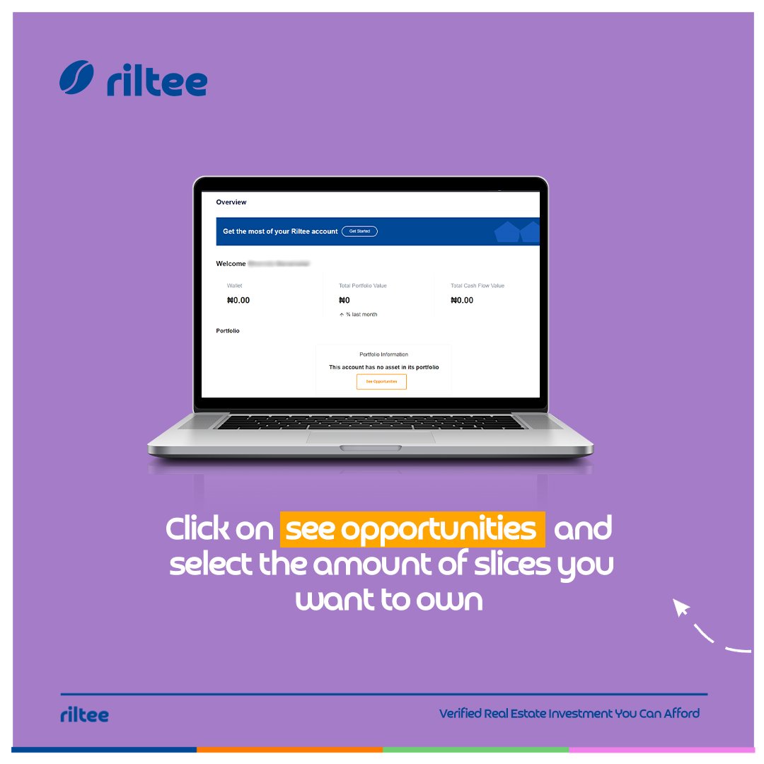 rilteehq's tweet photo. You don’t have any more excuses.

Try out these steps on 

https://t.co/vcl1WkZONL 

#investinrealestate  #realestate #proptech  #riltee https://t.co/NHptys0l8O