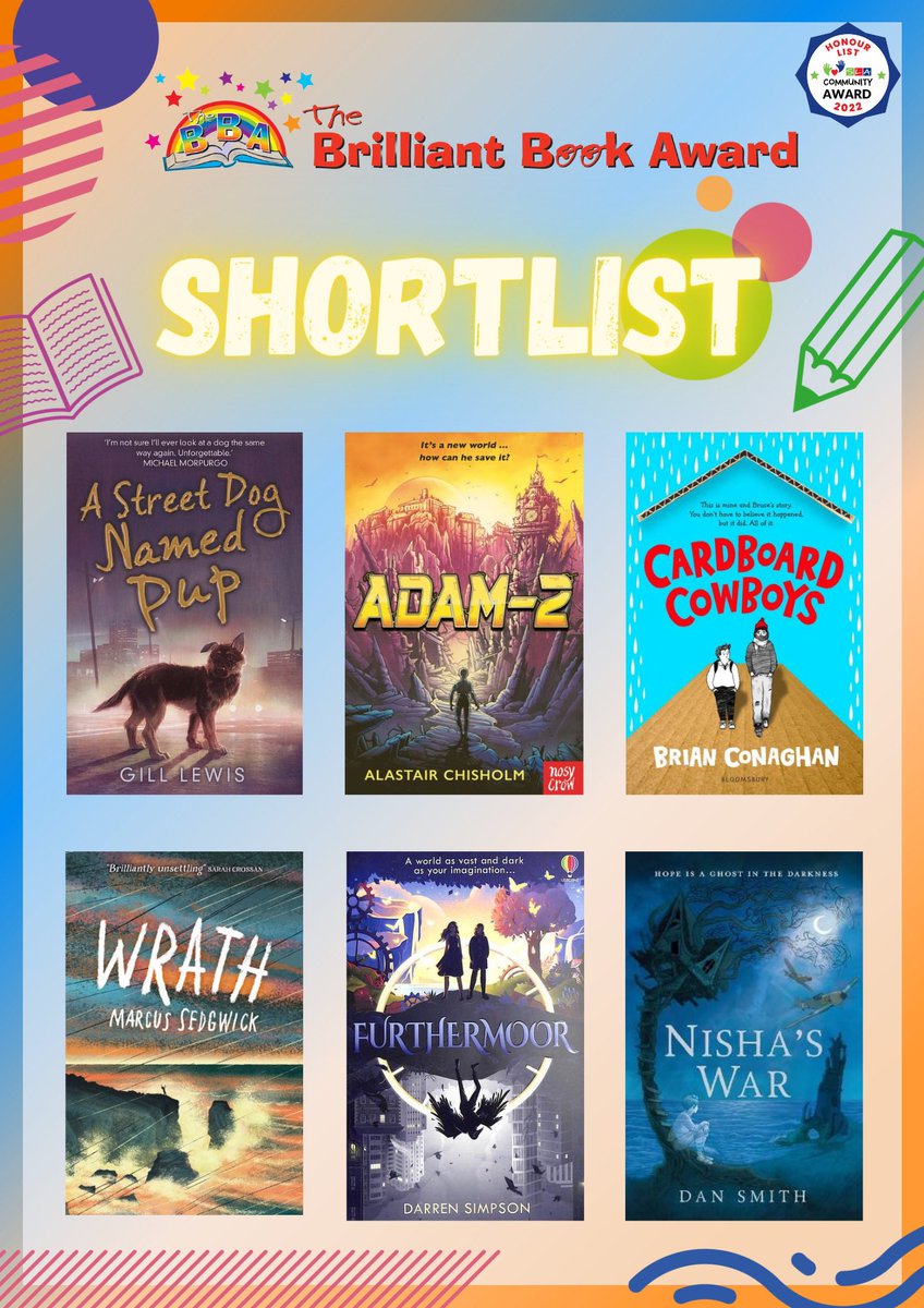 a_marshall08's tweet photo. @InspireELS @DarrenSimpson44 @Usborne @MidlandsCLS @NottmCityOfLit @NottsLibraries @NottmLibraries @OpenUni_RfP @LRENorthants @HubFlying Such a Brilliant Shortlist ,a difficult decision 🤔@gill__lewis @alastair_ch @BarringtonStoke @DarrenSimpson44 @DanSmithAuthor @ConaghanAuthor Good Luck 🤞 📚🌈 https://t.co/WiVuUaoOqb