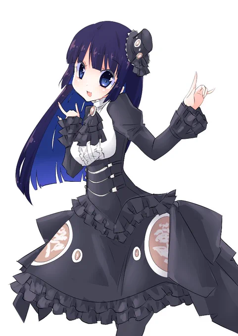 カメオモチーフゴスロリさん 