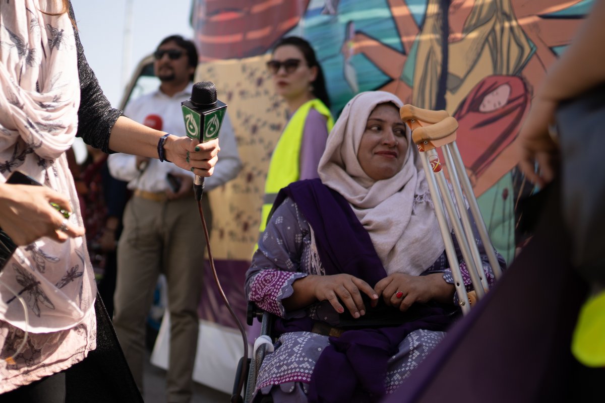 Aurat_marchisb's tweet photo. We are proud of our team and marchers, who marched despite the challenges!
More power!
#AuratMarch2023 #AuratMarchIsb https://t.co/sIwBYkah68