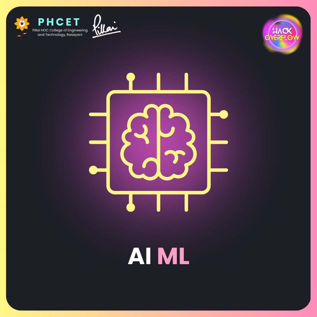 HackOverflow_'s tweet photo. Unlock the power of Artificial Intelligence and Machine Learning! 
Explore the limitless potential of these cutting-edge technologies✨

#theme #AI #ML #hackathon #code #programming #phcet #technology #hackoverflow2023 #tech #coding #technology https://t.co/fnGzLqxakP
