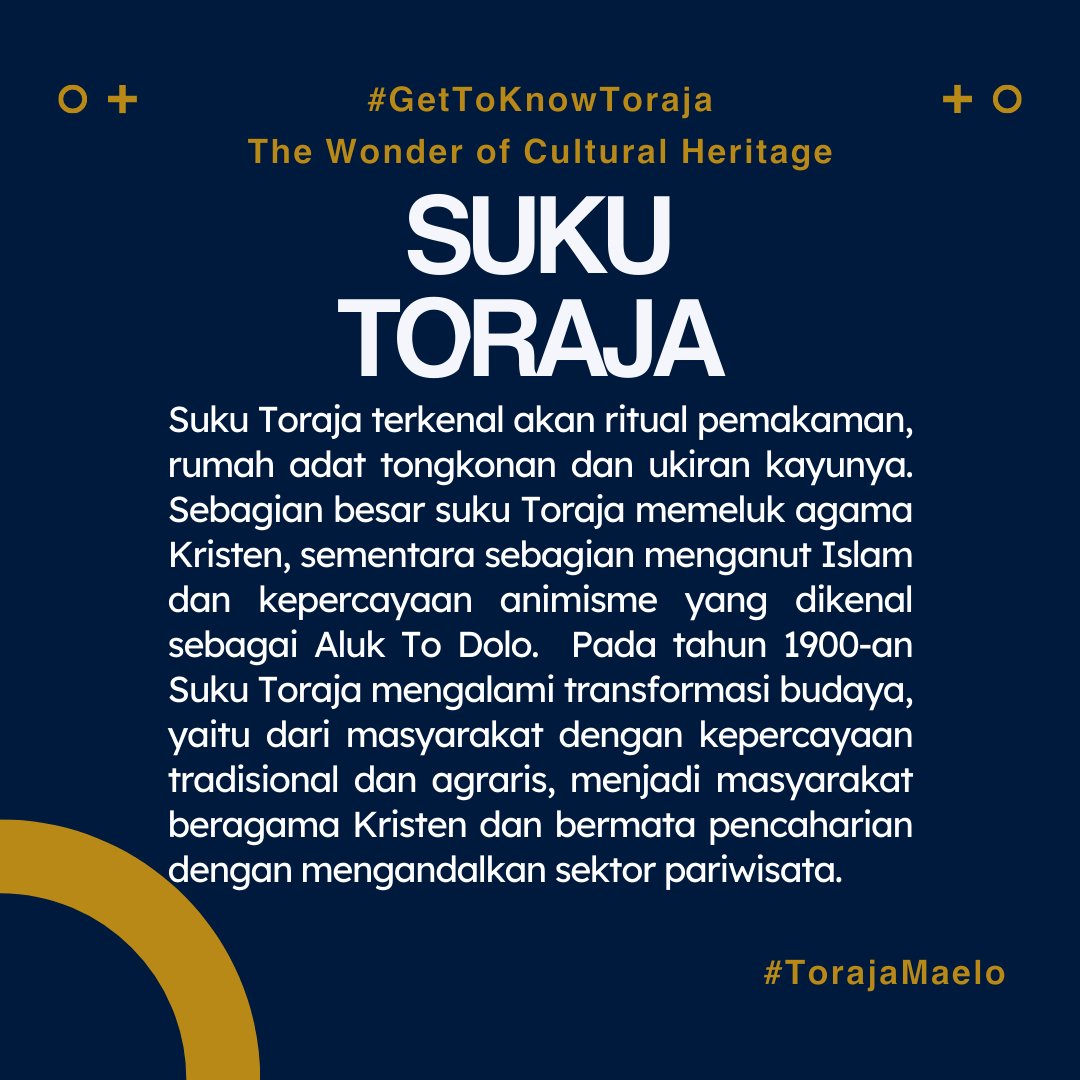 maelo_toraja's tweet image. Banyak yang ingin datang ke Toraja, karena mau melihat langsung keaslian adat budaya Suku Toraja, menikmati makanan dan minuman, hingga membuktikan keindahan alamnya.

Maelo Toraja - The Wonder of Cultural Heritage
#Content #jalan_jalan #liburan #NEWS #rabu #Icon #trending2023