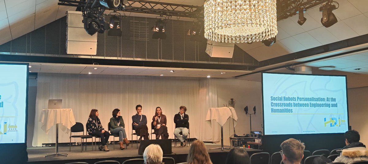 PerseoProject's tweet photo. Meanwhile at PERSEO Concatenate workshop on robots  personalisation at HRI Conference.
@MSCActions  @UninaIT 
@PriscaLab  #perseoProject #Concatenate #hriconference #humanrobotinteraction @Silvia_Rossi77 https://t.co/m8obiPbVHM