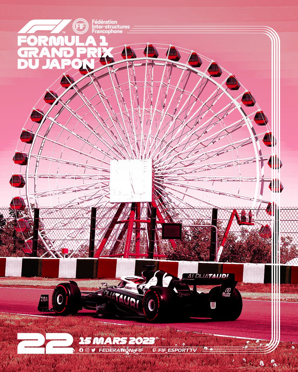 federation_fif's tweet photo. [ GP 🇯🇵 - D1 ] 

Rendez-vous ce soir à 21h pour le Grand Prix du Japon en Division 1 ! Lignes droites et enchaînement des S : bienvenue sur le circuit du pays du soleil levant !

En live sur la chaîne FIF_eSportTV (lien en bio) avec @Le_Paq &amp; @Foley_F1 !

#F1 #F122 #FIF #esport https://t.co/YpzYujv1AB