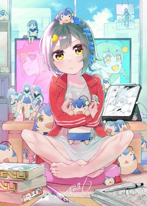 「妹が推しすぎる!」2巻&1巻 表紙 
