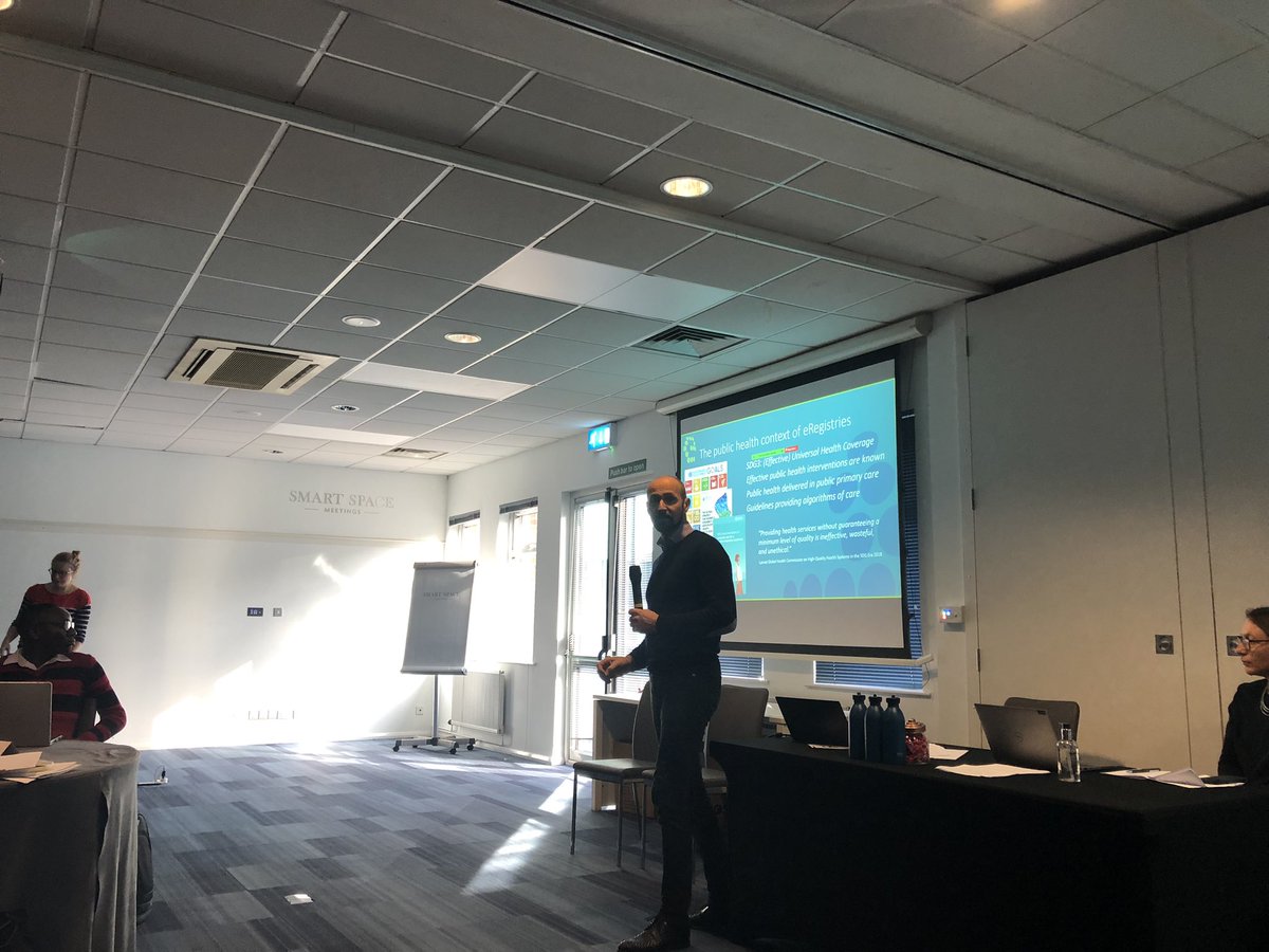 eRegistries can help accelerate progress towards universal healthcare coverage and strengthen quality of care communication - Dr Fredrick Frøen

#PRECISERetreat2023 #UHC #DigitalHealth #QualityofCare