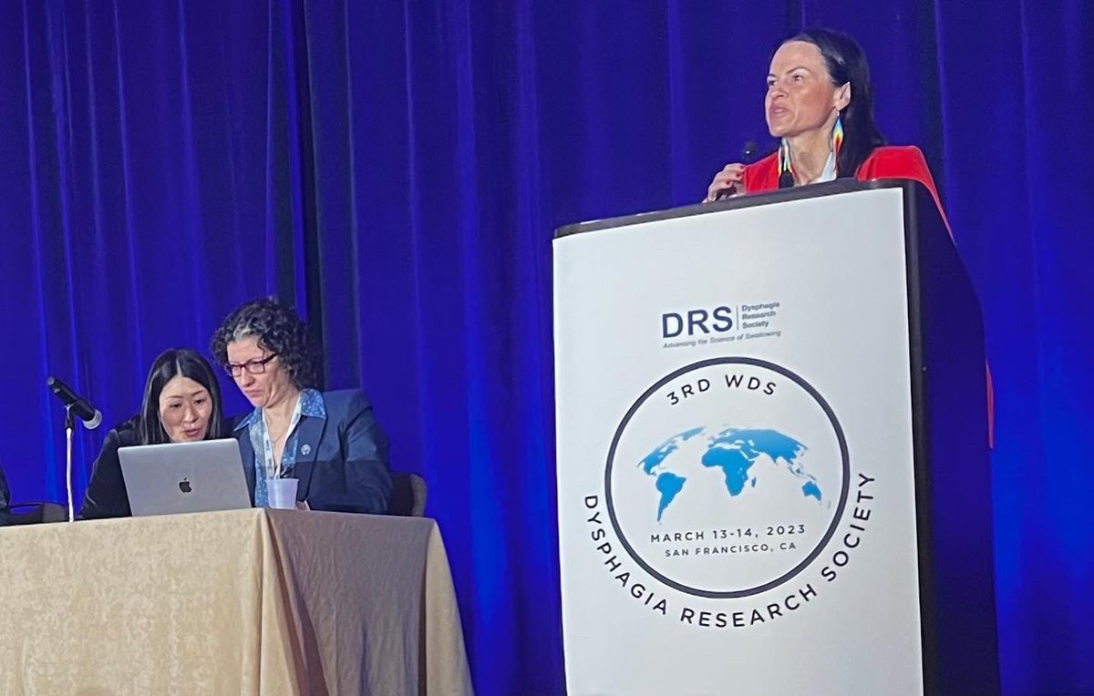 emplowman's tweet photo. Reconnecting w colleagues in the flesh has never felt so good at the World Dysphagia Summit! Excited to disseminate our research w 12 trainee presentations happening over the next 3 days! Stay tuned for proud mama🐻 posts to follow! #3rdWDS #DRS2023 @uf_arc @UFSurgery @UFBreathe https://t.co/FzuwgoLGqb