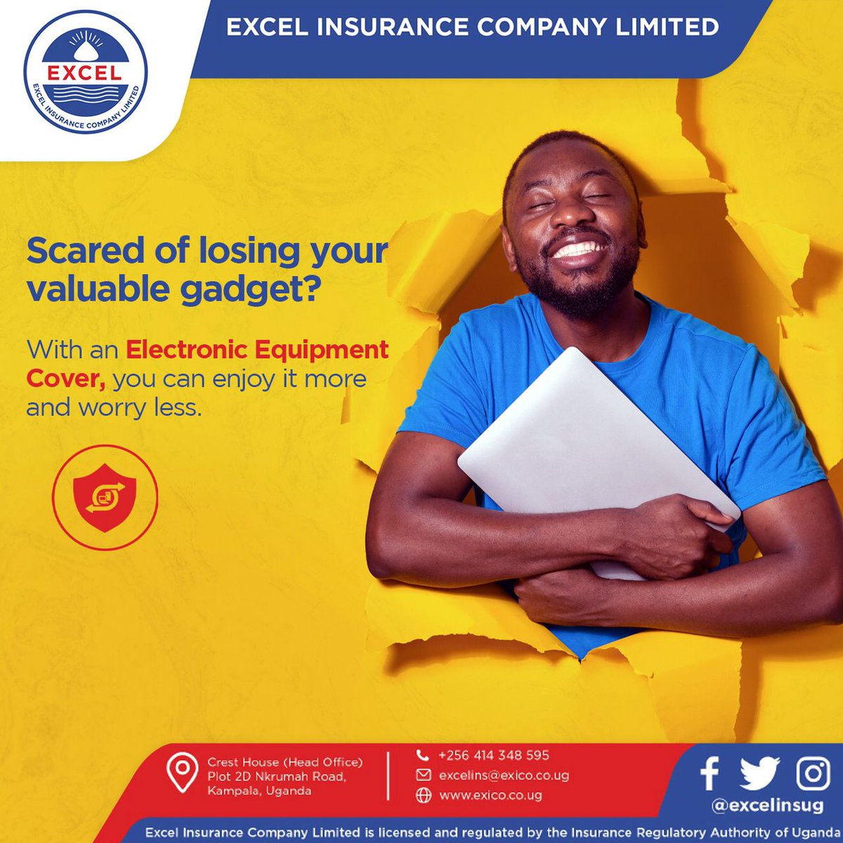 excelinsug_'s tweet photo. Safeguard your valuable gadgets with an Electronic Equipment Cover!
You can enjoy it more and worry less.
Protect yourself against the resulting loss via:
🔗 https://t.co/NR9ScsrqFd
📞 0414 348 595
#ExcelInsurance #AllRisksCover #Insurance #WednsdayThoughts https://t.co/bZAt4dZxeM