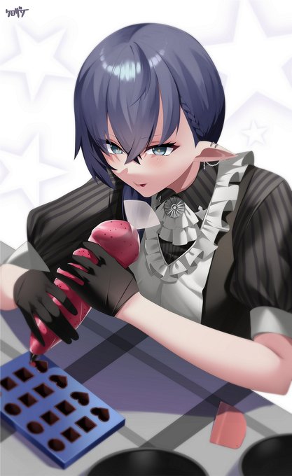 認真的姊姊最帥氣了💜 ヽ(=^>ω<^=)丿
酒心巧克力ワクワク‼️ヽ(=^>ω<^=)丿
#TT013Art 