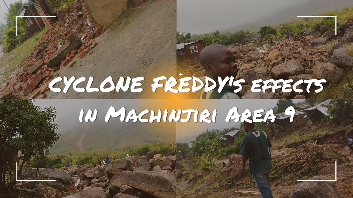 I've been saying how scary it was in my area the past few days. To put context, Machinjiri was hit with 3 river bank bursts, two which happened close to where I stay.

This morning, I walked up to the areas affected to show how bad things are

youtu.be/PCyyCHMAooE
1/2