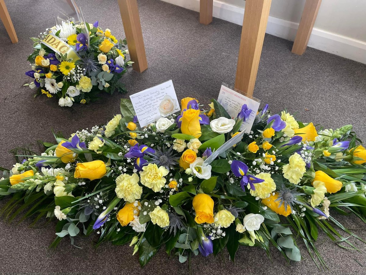 Incredible send of for my father #BrianHigson yesterday. To see everyone there was testimony to the great man that he was. A loving husband, father, Dadag, brother, uncle and friend to so many. Dad you will always be remember, loved by so many and missed by all.  #ripbrian