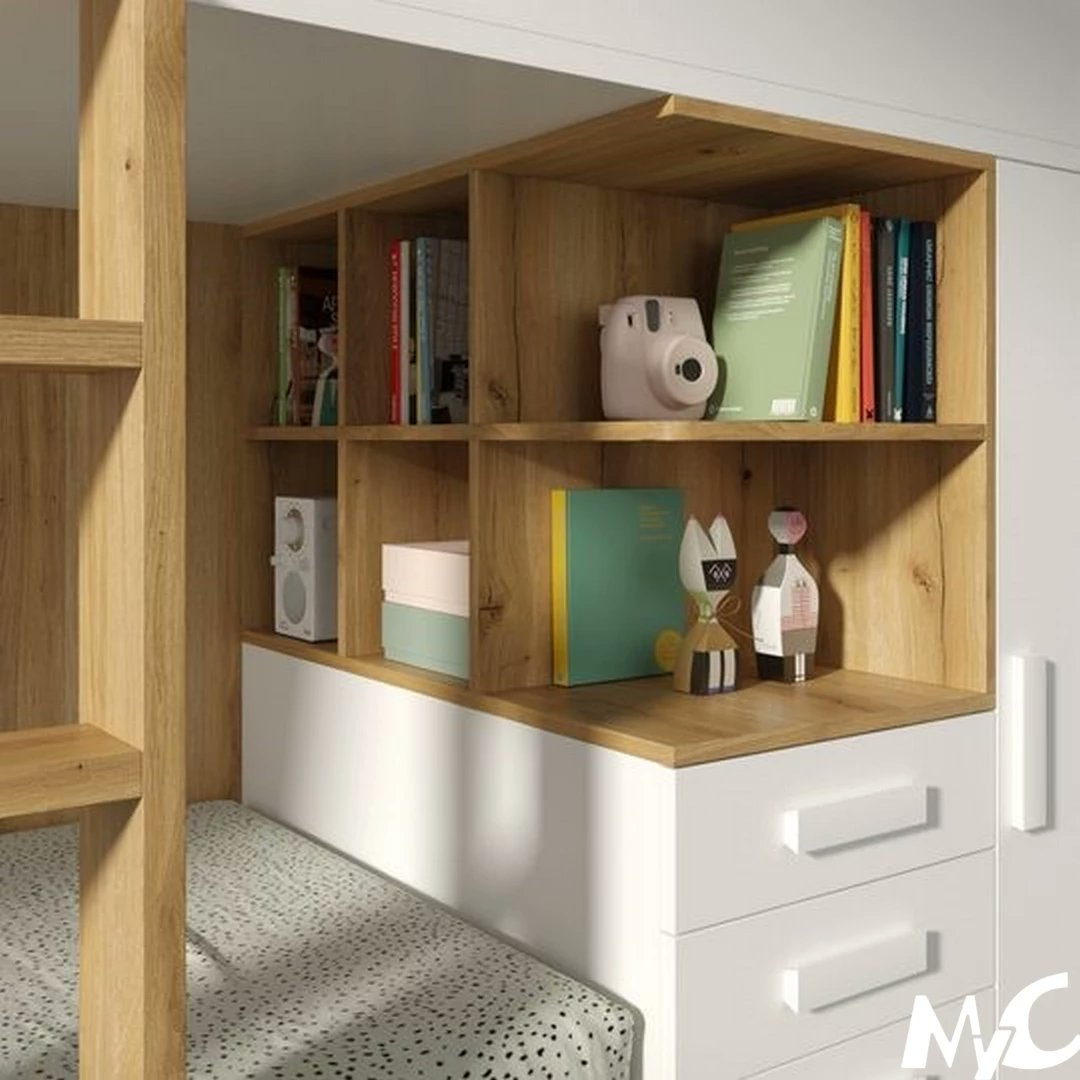 mycandosilla's tweet photo. Composición tipo TREN con la que tendremos cubiertas las prestaciones básicas necesarias en un dormitorio juvenil. https://t.co/qBaasvmTWp