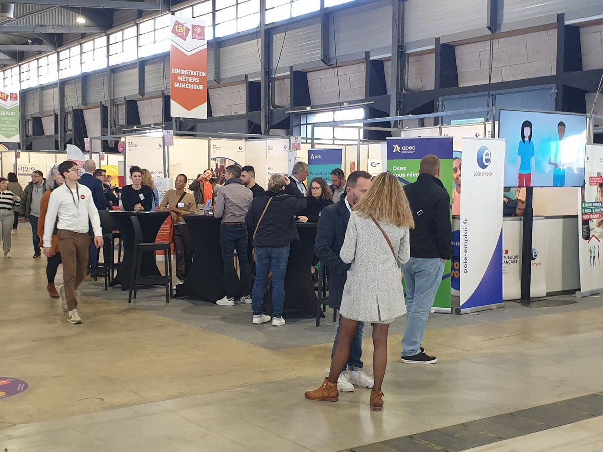 Jour J pour le #TAF de #Montpellier ! Rencontres, #recrutement, #formation, conseils, informations et découvertes de métiers ! #AvecPôleEmploi et <a href="/Occitanie/">Région Occitanie</a> <a href="/Montpellier3m/">Montpellier Métropole</a> <a href="/Thierry_Lemerle/">Thierry Lemerle</a> <a href="/ccarol_emploi/">Christophe Carol</a> @PSoursou