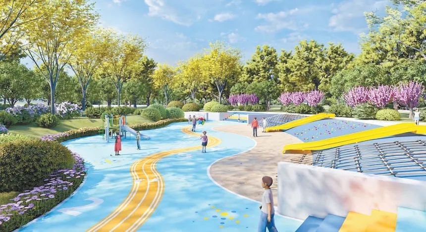 AmazingChaoyang's tweet photo. 💚🌳Another new park in #Chaoyang! In June this year, Xinhui Park will open to the public, becoming the first all-age-friendly park in Chaoyang's Guanzhuang area.
More than 33.3 hectares of green space will be added along the #TonghuiRiver.👀👀Let's take a sneak peek! https://t.co/crB0YVxrJo