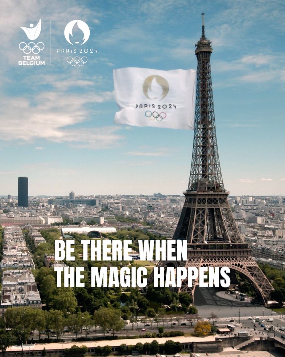 500 days to get ready for Paris 2024  !

Join the Team Belgium Club and don't miss any news about Team Belgium and its athletes on their way to Paris 2024.

NL ➡️ bit.ly/3Tlc13h 
FR ➡️ bit.ly/3yCWFNY 

#WeAreTeamBelgium