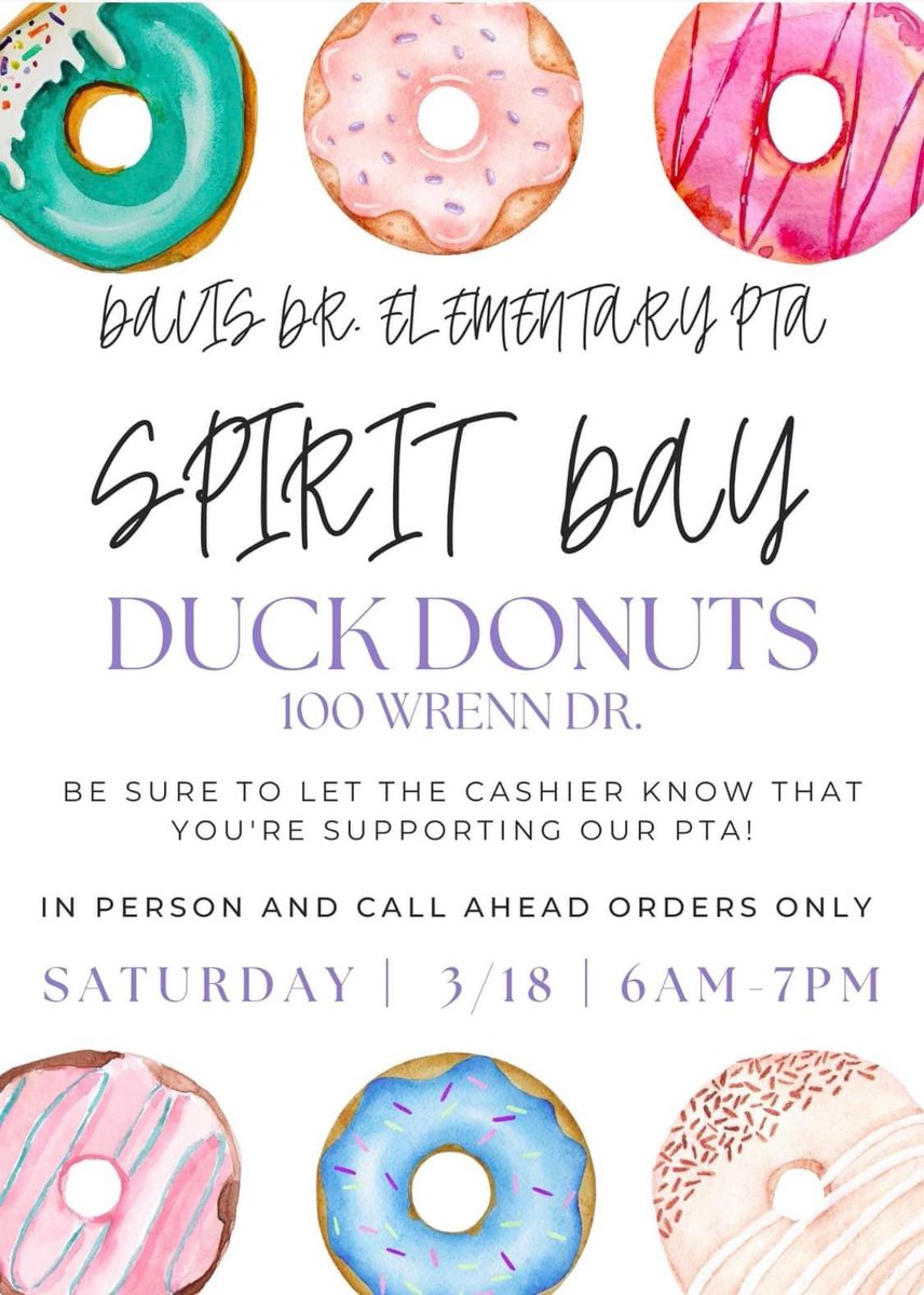 Davis Drive Elem PTA 21 tweet media