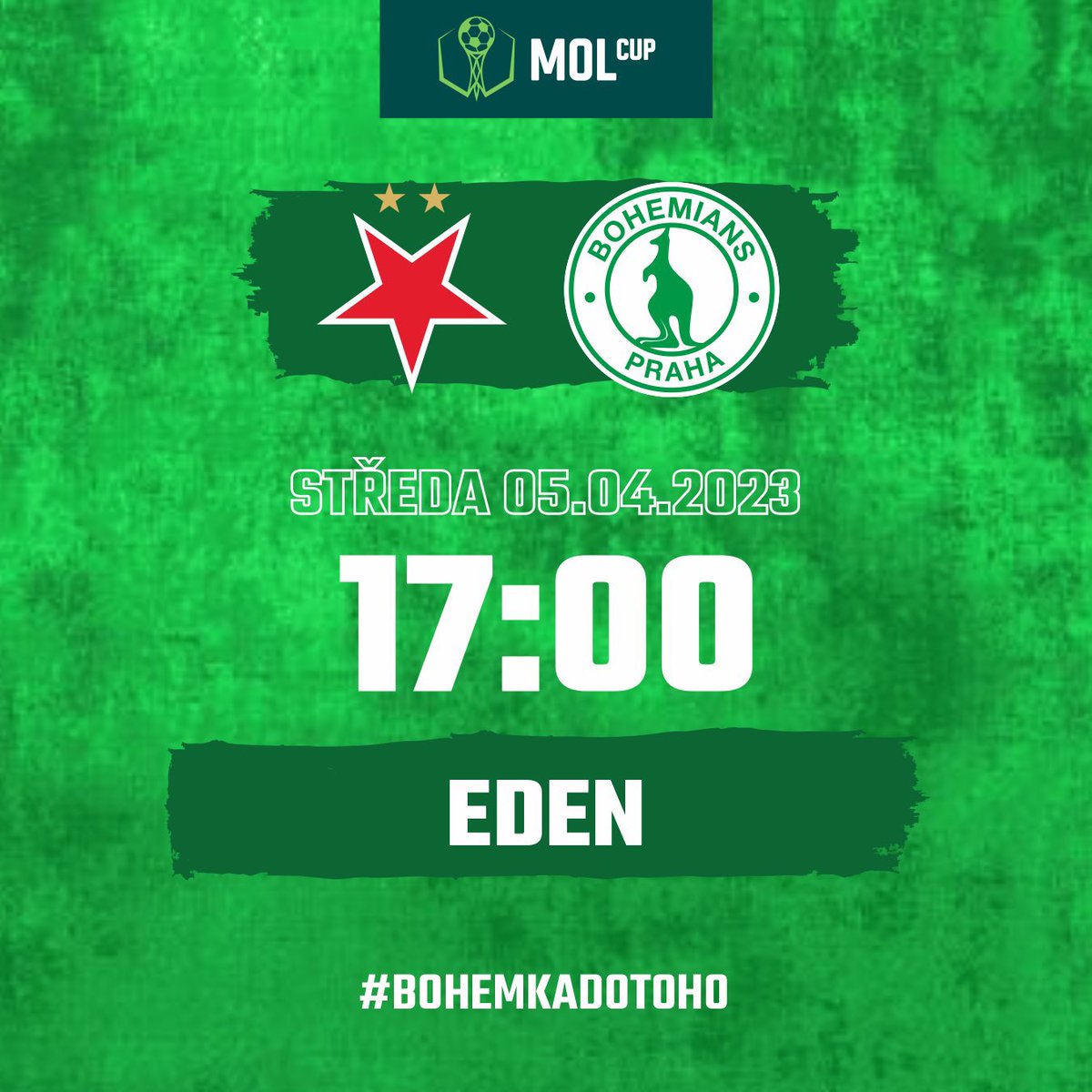 Pořád nemohu uvěřit. Semifinále <a href="/MOL_Cup/">MOL Cup</a> mezi <a href="/slaviaofficial/">SK Slavia Praha</a> vs. <a href="/bohemians1905/">Bohemians Praha 1905</a> ve středu od 17:00.

Jde vám o prestiž domácího poháru a fanoušky na tribunách?Přehoďte prosím utkání na úterý nebo čtvrtek a hlavně pozdější čas výkopu. <a href="/FACR_Asociace/">FAČR</a> a <a href="/sportCT/">ČT sport</a>.

Prosím o retweet.