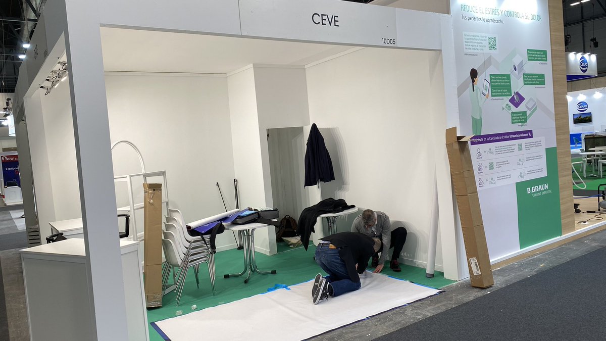 ceve_vet's tweet photo. Vamos a quitar parte de ese blanco al stand de CEVE. Empezamos jornada con el montaje para que nos localicéis rápido.
Nos vemos en el 10D5, el los pasillos centrales de @IberzooPropet en @IFEMA
Os esperamos !!
#ceve
#empresariosveterinarios
#onehealth
#iberzoo
#propet
#ifema https://t.co/n8xuzW8GQR
