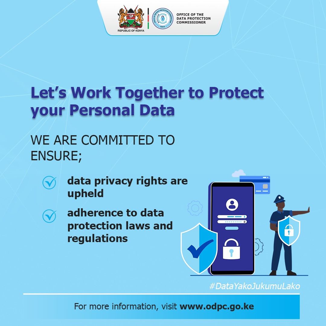 ODPC_KE's tweet photo. Happy World Consumer Rights Day!

@ODPC_KE  remains committed to protecting the data privacy rights of consumers!

#DataprotectionKE 
#ConsumerRights 
#WorldConsumerRightsDay2023 https://t.co/HahVr59lmt