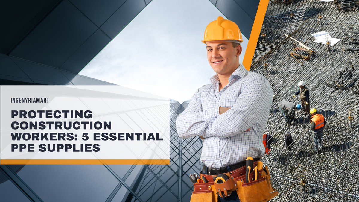 ingenyria's tweet photo. Don't compromise on safety at the construction site. Learn about the 5 essential PPE supplies every construction worker needs in the latest blog.
https://t.co/KyEeK0IgfN

#safetyfirst #constructionsite #constructionworker #constructionsafety #workersafety #ppesupplies #safetygear https://t.co/StRJtZD0f8