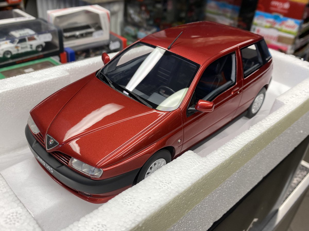 Alfa Romeo 145 1,6 IE 1995 Mitica Scala 1:18 #tinycars #alfaromeo