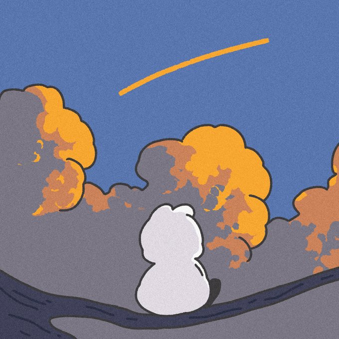 「雲 飛行機雲」のTwitter画像/イラスト(新着)｜4ページ目