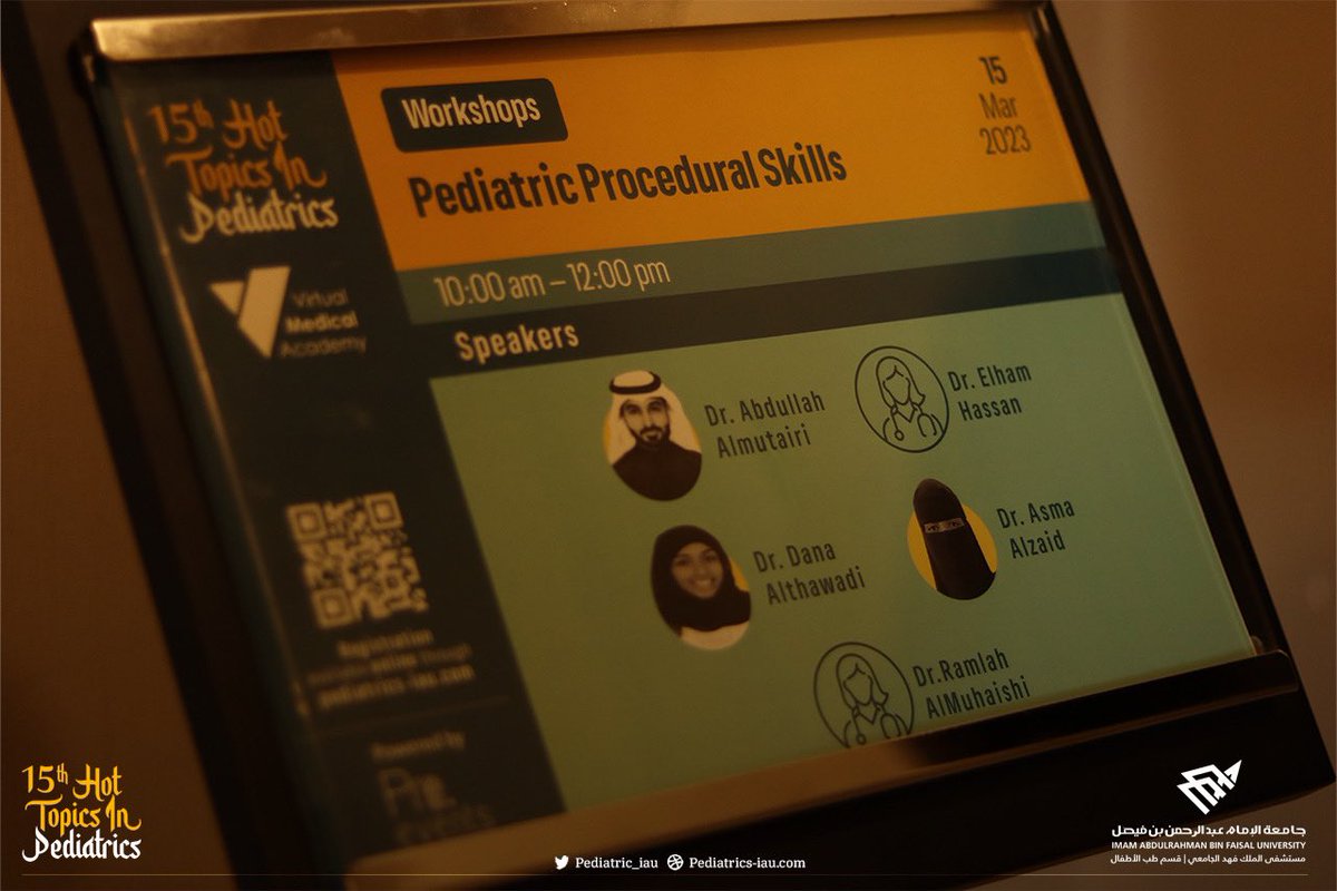 Pediatric_iau's tweet photo. Ongoing now: 
“Pediatric Procedural Skills” workshop✨

Participants are strengthening their skills, to be ready at a moment’s notice to treat the sick!

#15HTP2023 #HTP15 https://t.co/LBFGRPiCBN