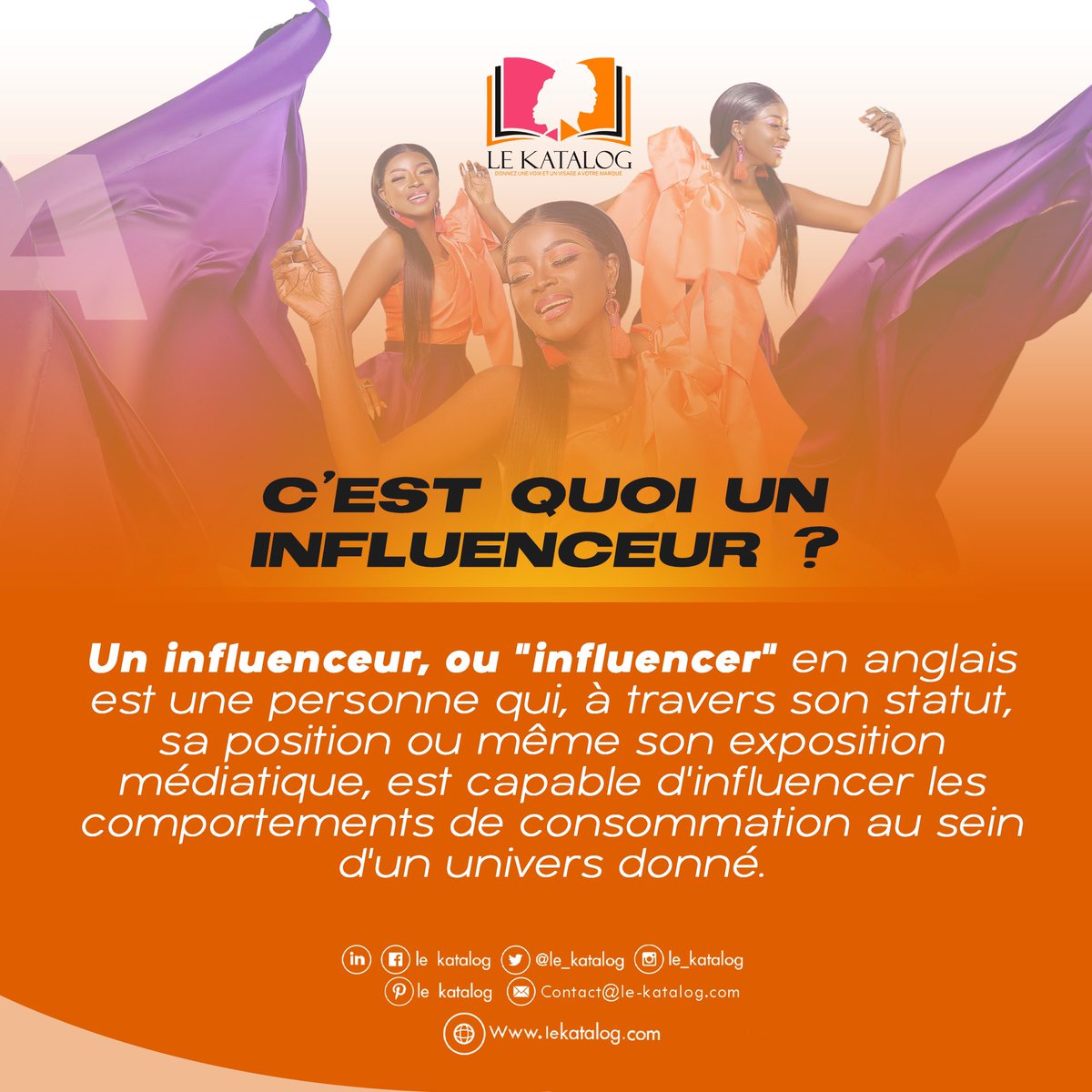 le_katalog's tweet photo. 𝐇𝐎𝐖 𝐓𝐎 𝐁𝐔𝐈𝐋𝐃  ?

Le marketing d’influence : Qu’est-ce que c’est ?

#LEKATALOG #marketingdinfluence #HowBuild https://t.co/FCJ2Du9Jyk