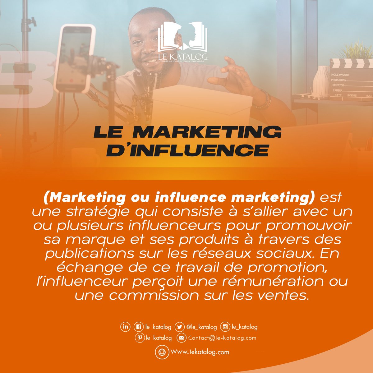 le_katalog's tweet photo. 𝐇𝐎𝐖 𝐓𝐎 𝐁𝐔𝐈𝐋𝐃  ?

Le marketing d’influence : Qu’est-ce que c’est ?

#LEKATALOG #marketingdinfluence #HowBuild https://t.co/FCJ2Du9Jyk